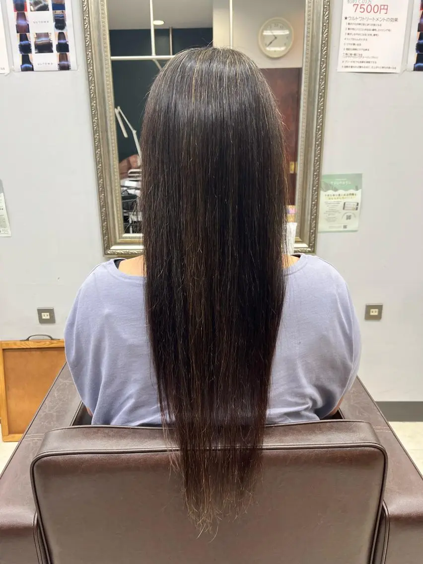 ロング パーマ 縮毛矯正 産休の為お休みです! 小島凜のヘアスタイル