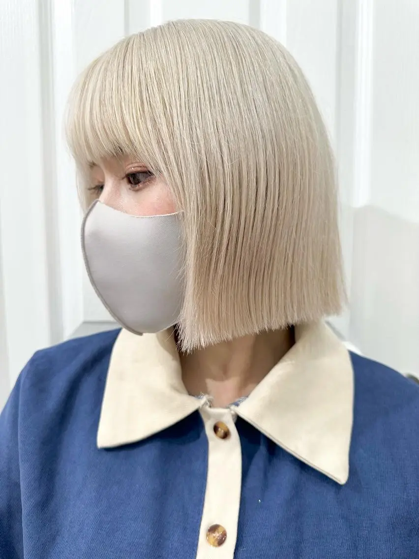 ショート カラー カット ヘアカラー トリートメント kai .のヘアスタイル