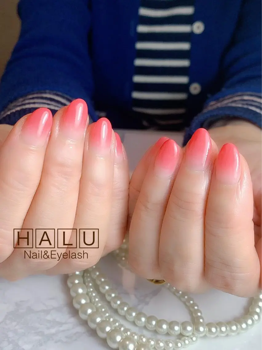 ネイル ピンク HALU ハルのネイルデザイン