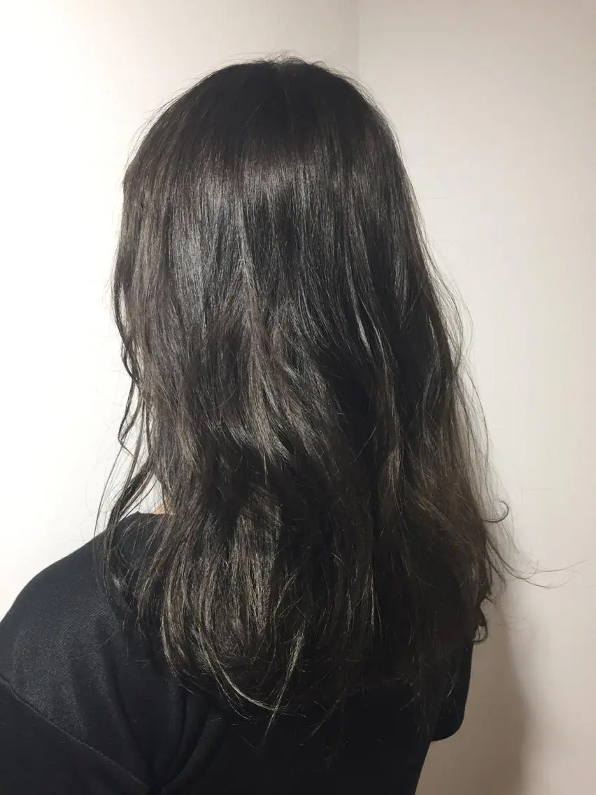 セミロング カラー パーマ ヘアアレンジ メンズ キッズ ネイル マツエク・マツパ アディクシーカラー ブルーカラー グラデーションカラー パープルカラー ブルー ヘアカラー トリートメント ヘアセット ✨ハイクオリティ✨ 山本香也のヘアスタイル
