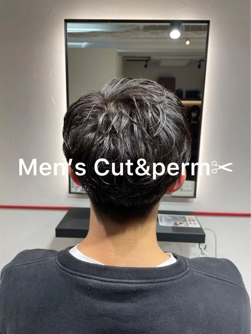 ショート パーマ メンズ カット パーマ メンズパーマ/カラー /須藤　大貴のヘアスタイル