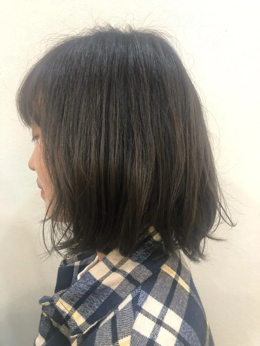 ミディアム カラー ヘアアレンジ リリー /Men's/パーマのヘアスタイル