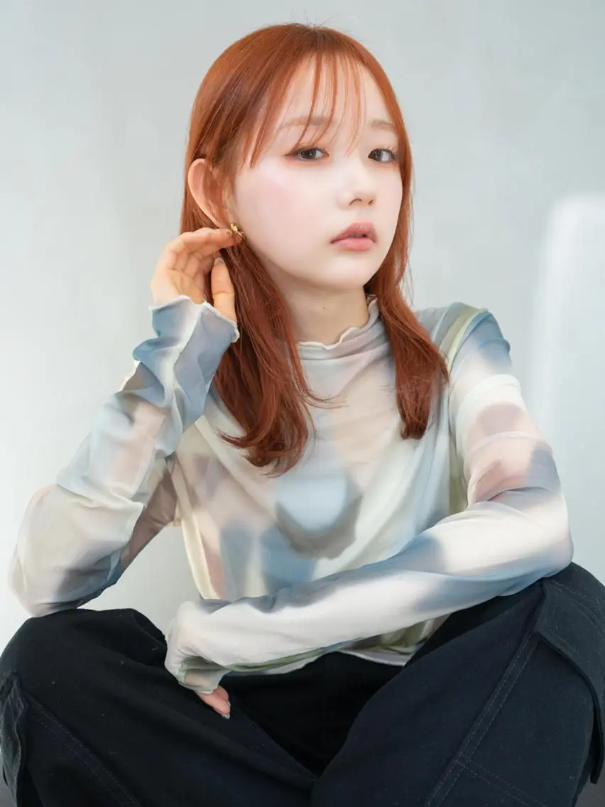 ミディアム 【EIGHT札幌】 HONOKAのヘアスタイル