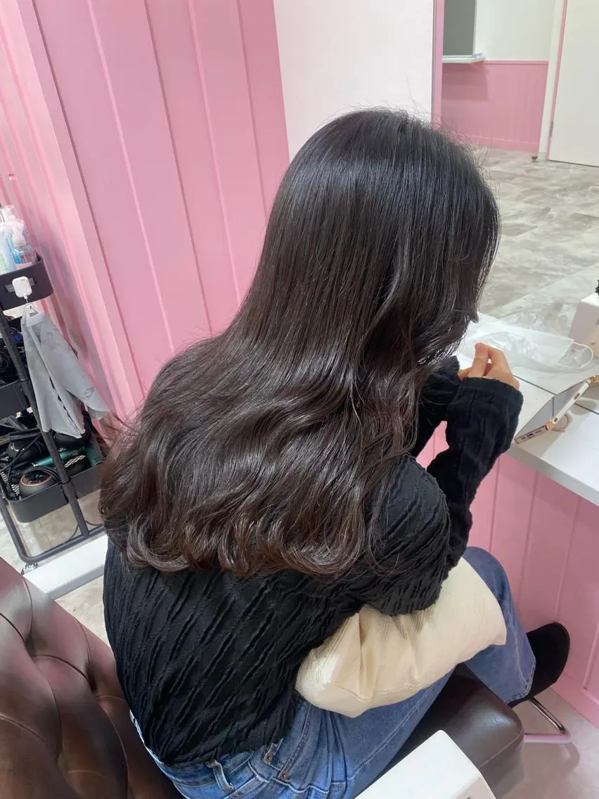 ロング 髪質改善韓国レイヤー SHIORI🦋のヘアスタイル