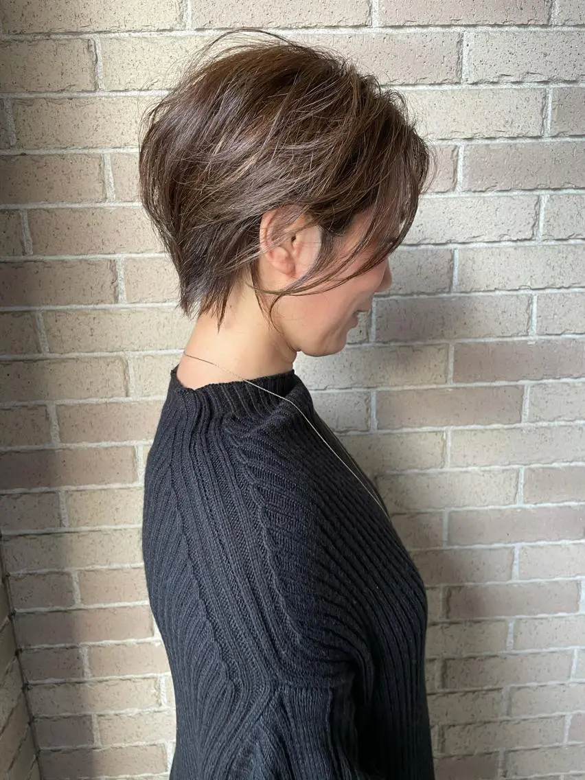 ショート ショートヘア 小顔カット ✂️ショートの匠✂️ 國井慎平のヘアスタイル