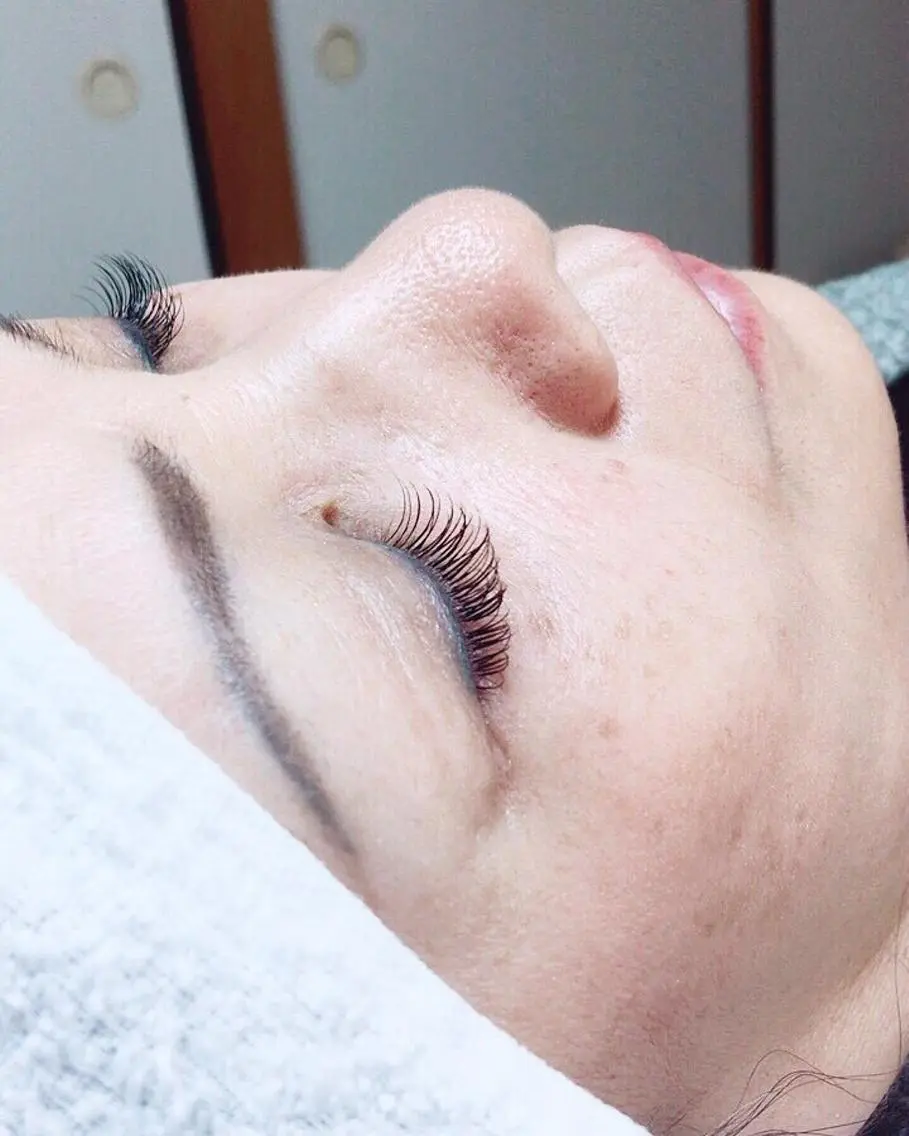 ロング カラー パーマ ヘアアレンジ キッズ ネイル マツエク・マツパ マツエク brille ~eyelash~のヘアスタイル