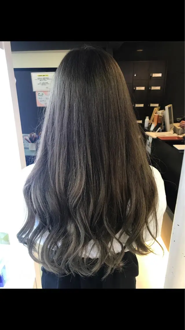 セミロング ヘアカラー koaなんば店 TOPstylistのヘアスタイル