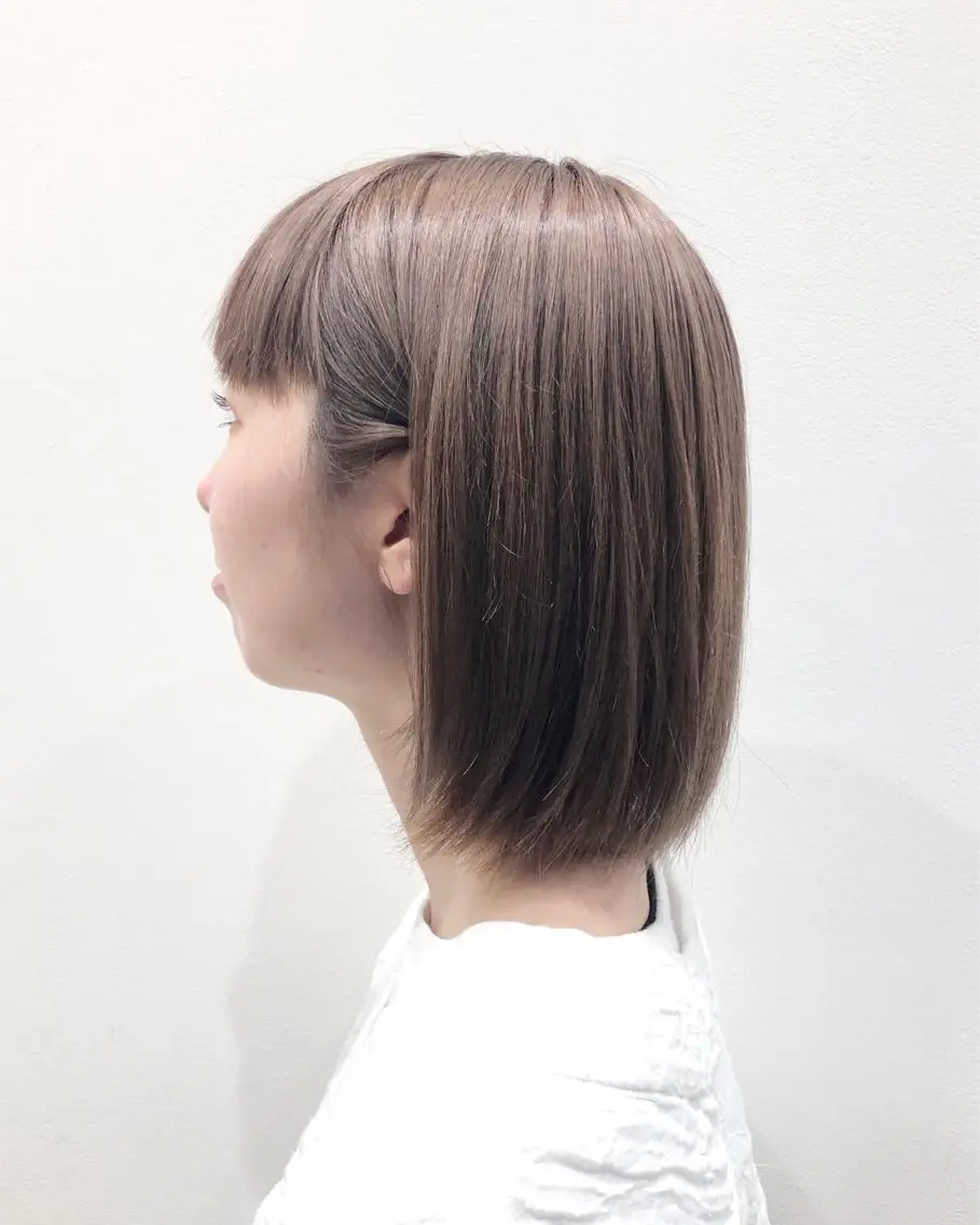ミディアム カラー メンズ キッズ メンズバレイヤージュ メンズブリーチ メンズハイライト メンズハイトーン アッシュ カット ヘアカラー トリートメント stylist 🌸 kana.のヘアスタイル