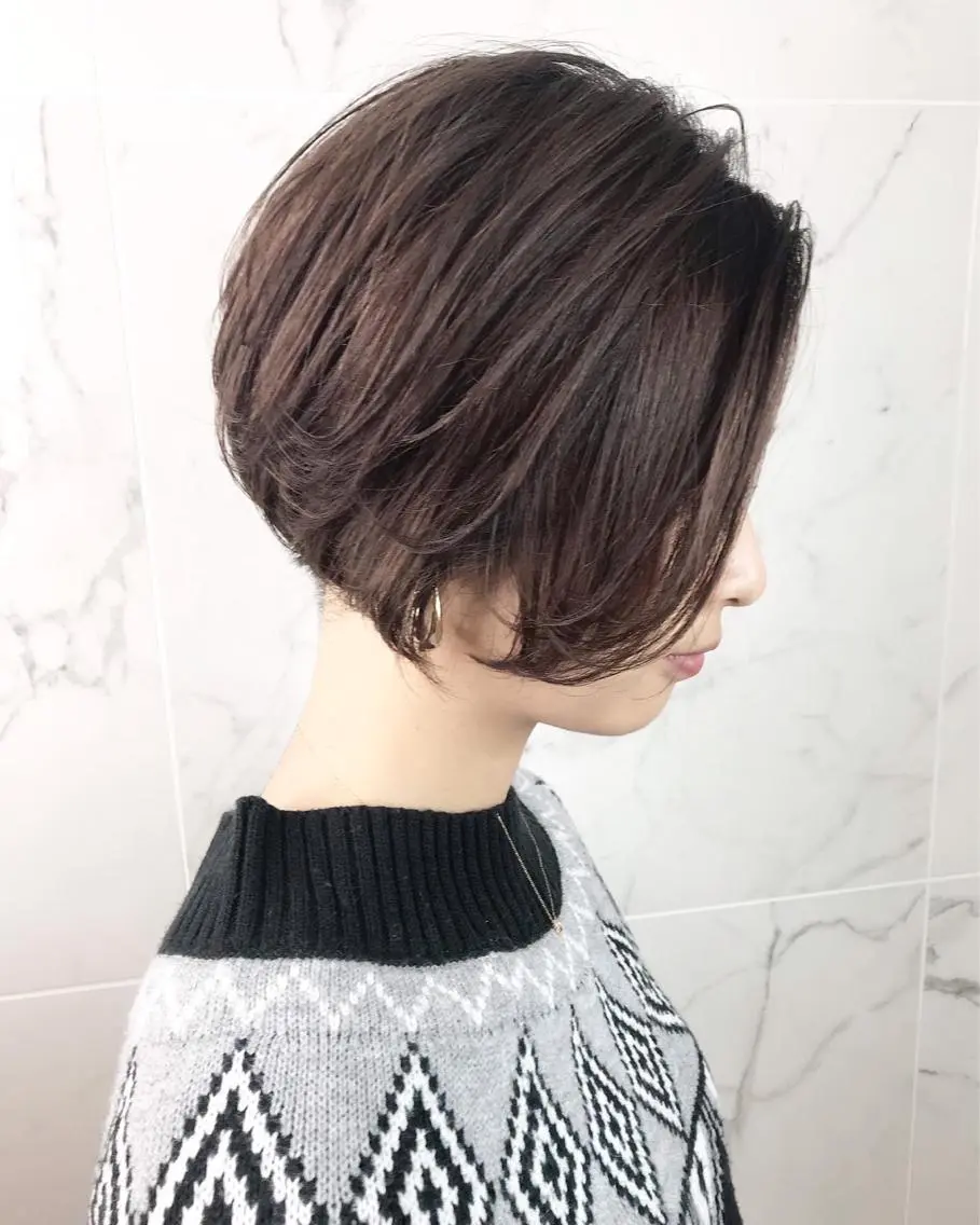 ショート カット 髪質改善IENA店長 小泉拓のヘアスタイル