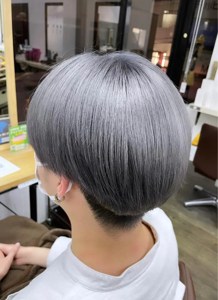 カラー メンズ メンズブリーチ ブリーチ ケアブリーチ ヘアカラー 🧠U-topia 西村彩🧠のヘアスタイル