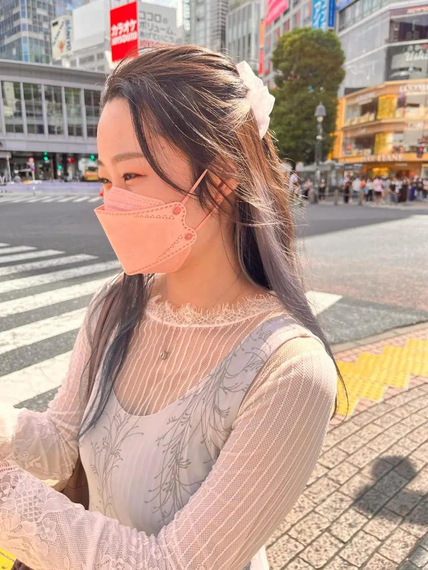 ロング カラー ヘアアレンジ 迫田 ゆりのヘアスタイル