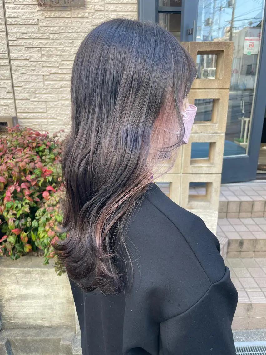 ロング 【aini天王寺】 𝐚𝐢𝐫𝐢✂︎のヘアスタイル