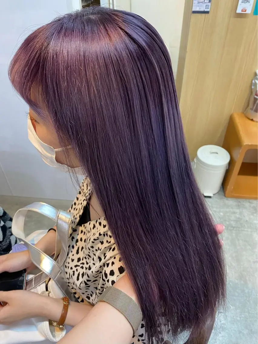 ロング カラー ブリーチ ケアブリーチ 透明感カラー デザインカラー ダブルカラー まつげ/ヘア AYAKA🌙のマツエク・マツパデザイン