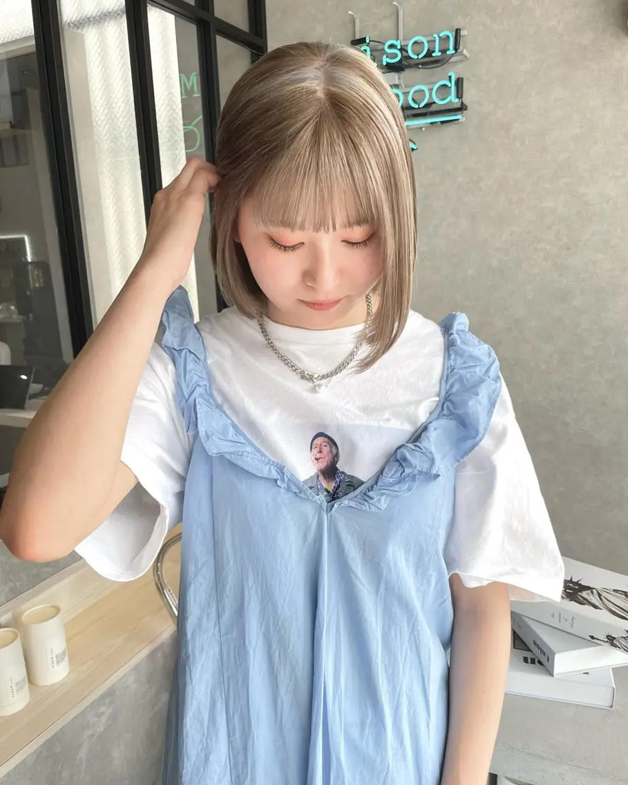 ショート ショートヘア 河原 亮のヘアスタイル