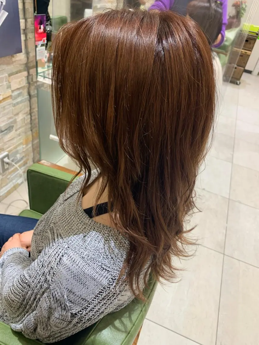ロング カラー 高橋友里亜 /フリーランスのヘアスタイル