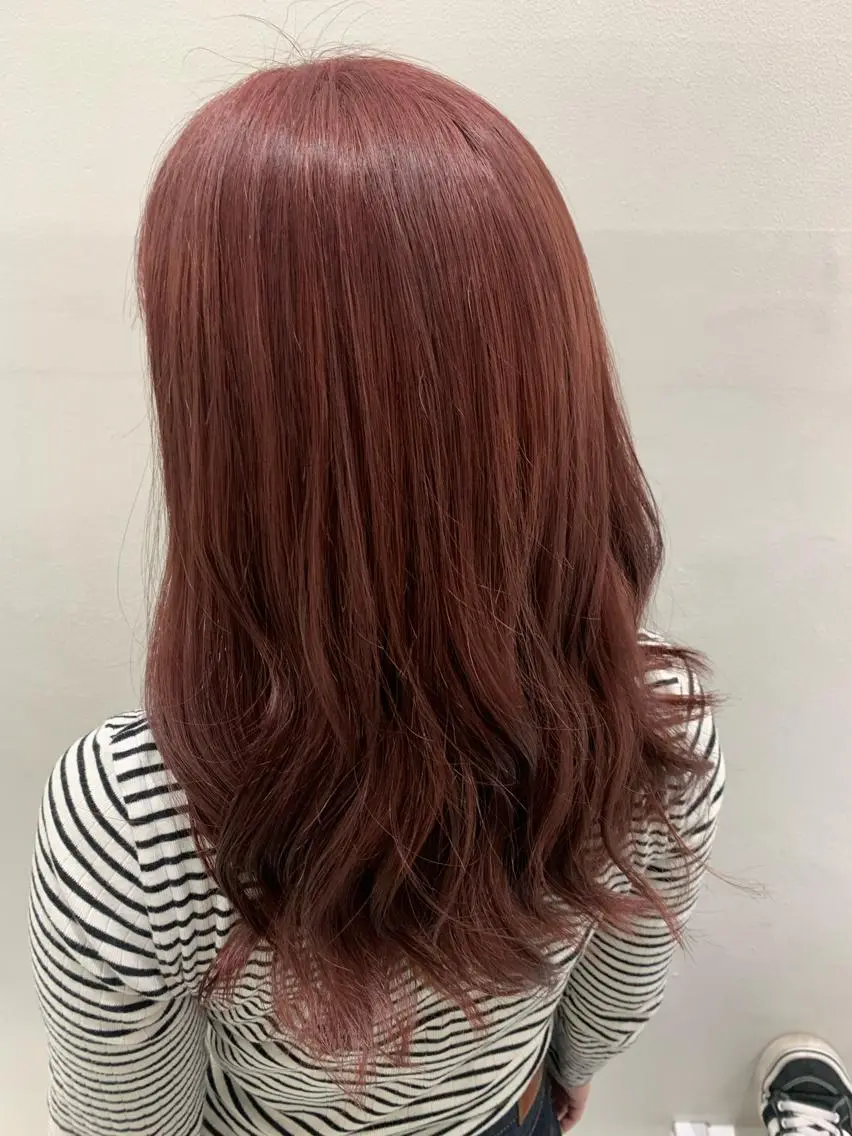 セミロング 🐝岡本 柚葉🐝のヘアスタイル