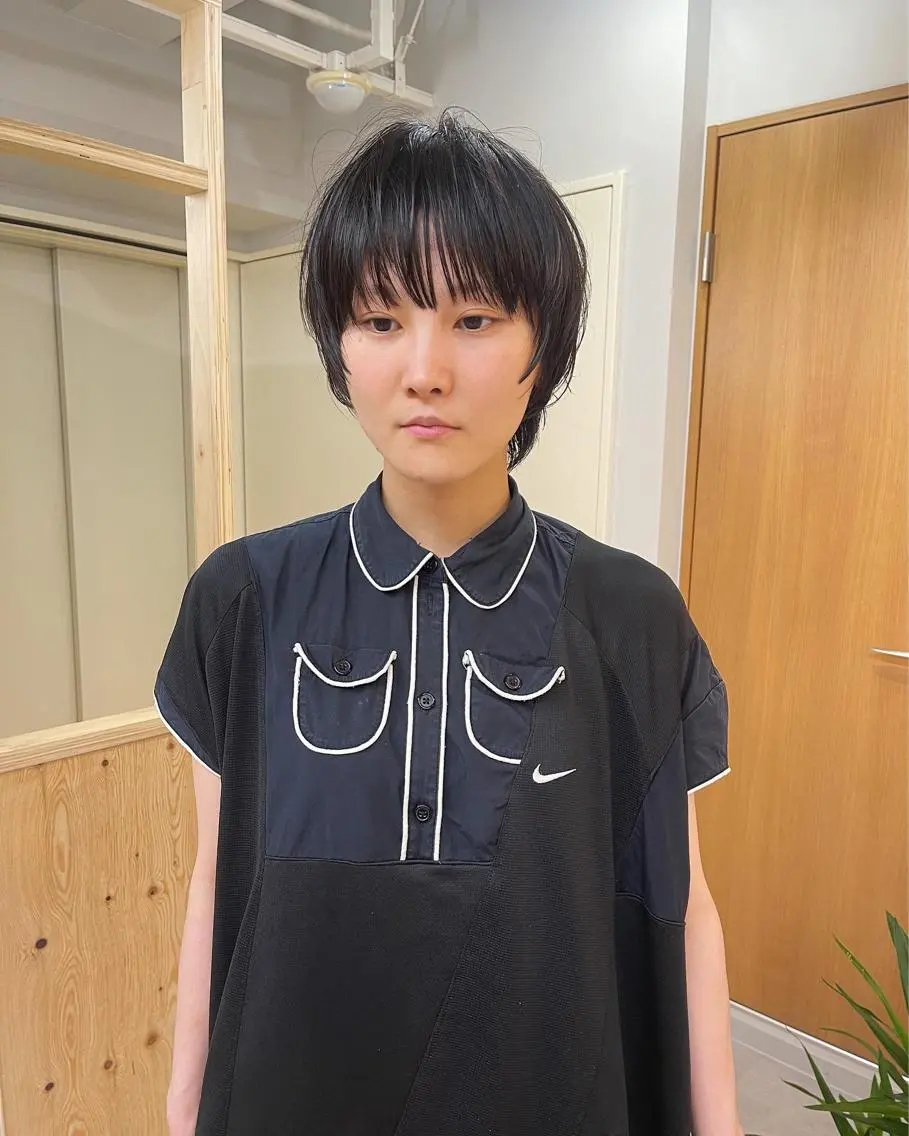 ショート ショートヘア ウルフカット カット トリートメント 丁寧なカウンセリング 🌿KENTA🌿のヘアスタイル