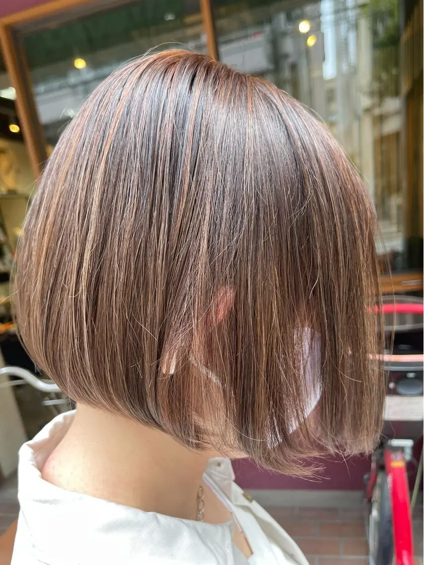 ミディアム nowhere ノーウェアのヘアスタイル