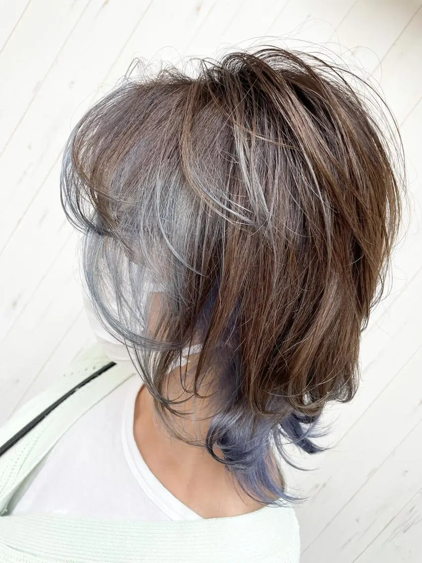 ミディアム カット ヘアカラー AN'TIA小作代表 ⭐︎kazuma⭐︎のヘアスタイル