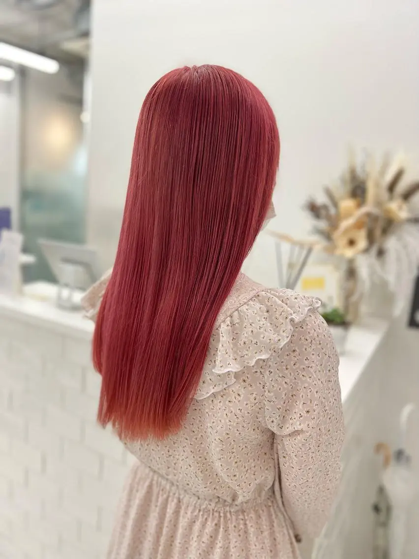 ロング ヘアカラー ロン毛美容師 タイチ👽のヘアスタイル