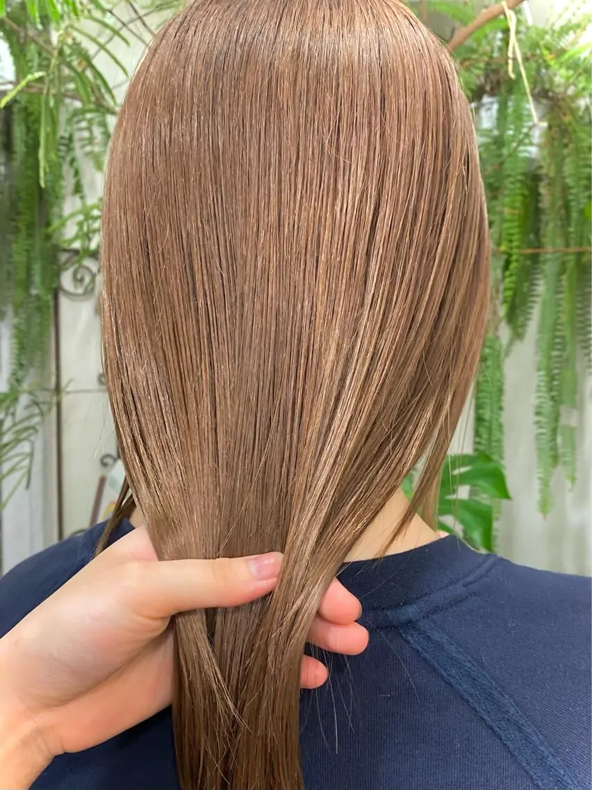 ミディアム キッズ なぎ🌿.∘[ボブ, ニュアンスカラー]のヘアスタイル