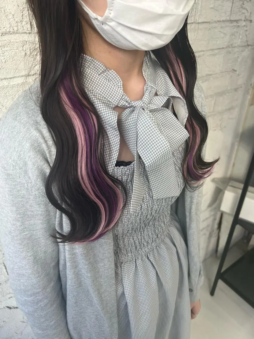 ロング エクステ エクステ＆艶カラー 🎀YURINA🎀のヘアスタイル