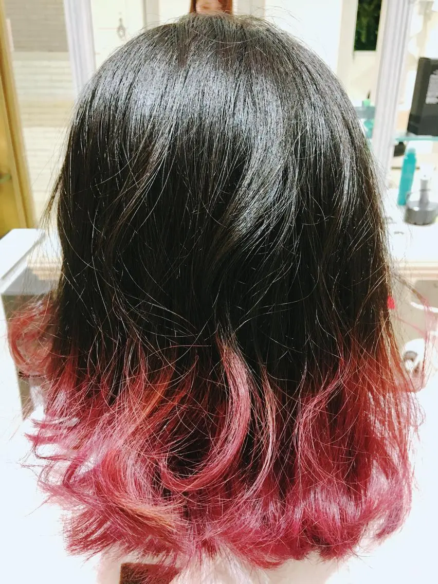 ミディアム カラー ダブルカラー 似合う髪型が 分からない方へのヘアスタイル