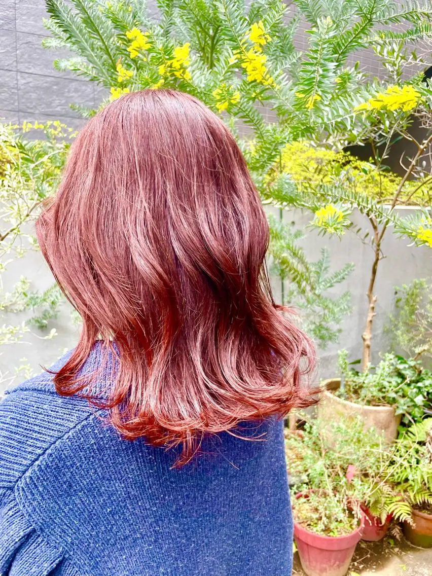 ミディアム カット ヘアカラー トリートメント ヘッドスパ ヘアセット ✨綺麗が続くカット ✨/星野六三四のヘアスタイル