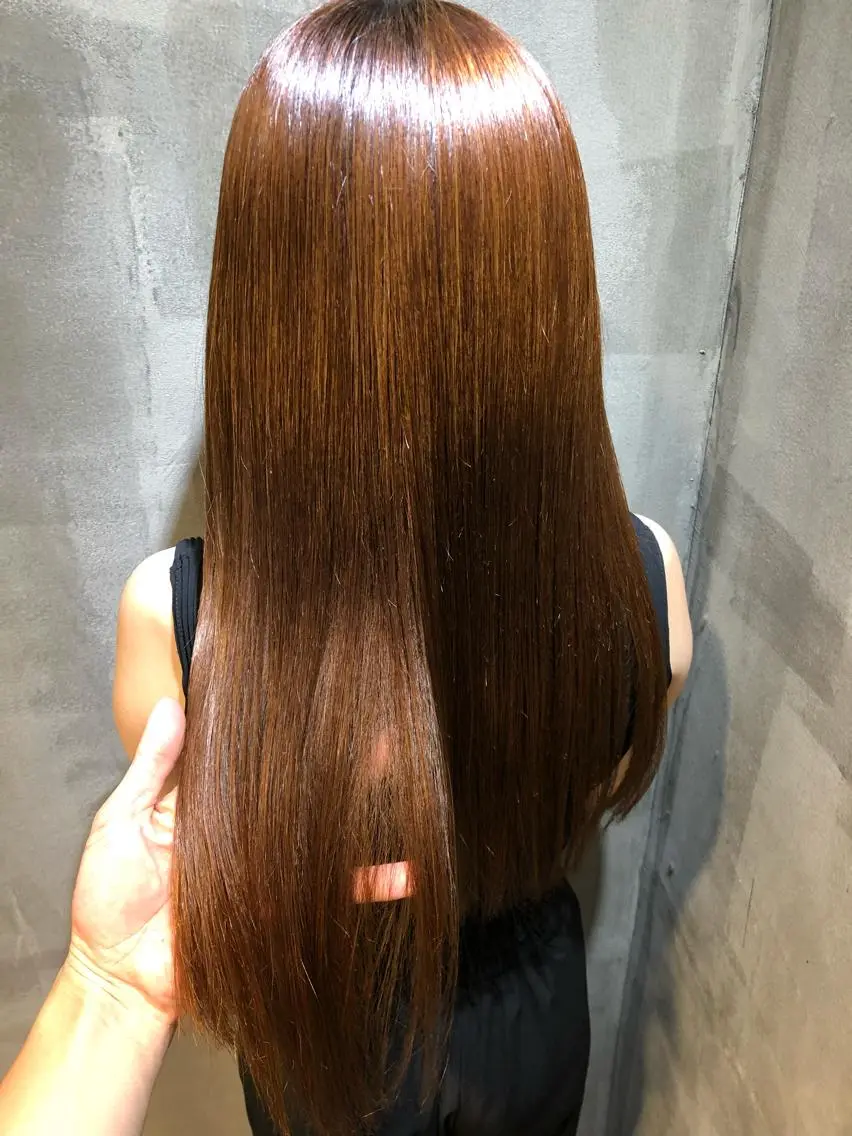 ロング トリートメント 七尾 彰観のヘアスタイル