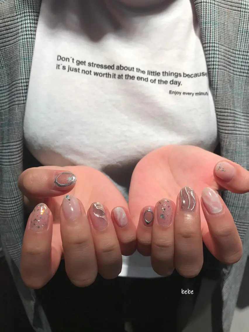 ネイル ニュアンスネイル ハンドネイル Ann nailのネイルデザイン
