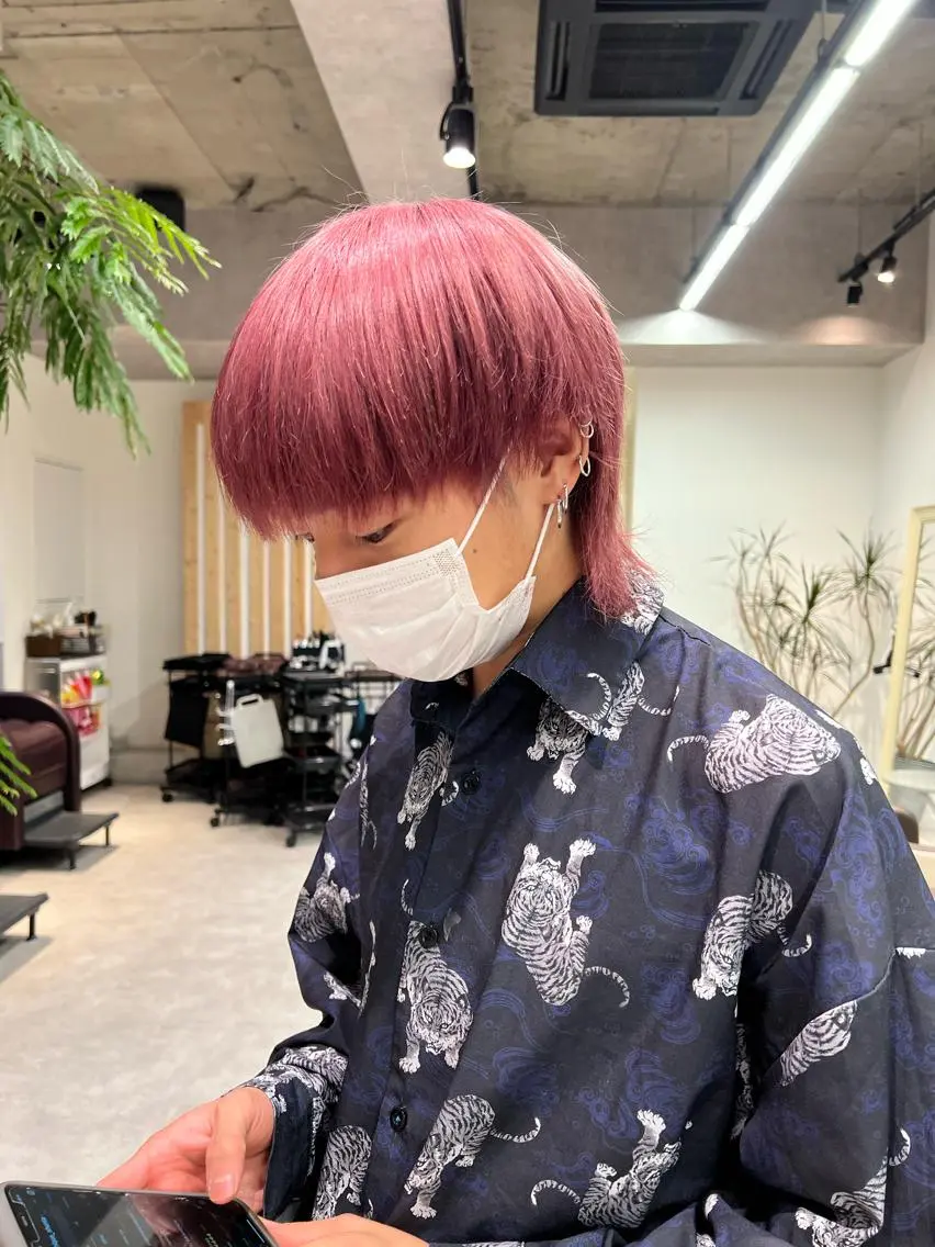 ショート カラー カット ヘアカラー トリートメント 🍀お悩み改善憧れの 美髪　小林風雅のヘアスタイル