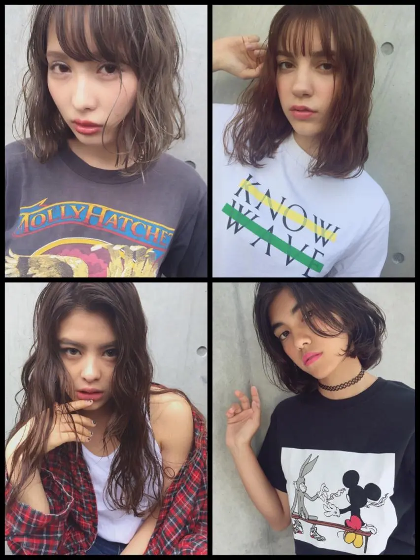 ショート ミディアム セミロング ロング カラー パーマ ヘアアレンジ 🌈髪質改善🉐割✨ 🌸“ever”🌸のヘアスタイル