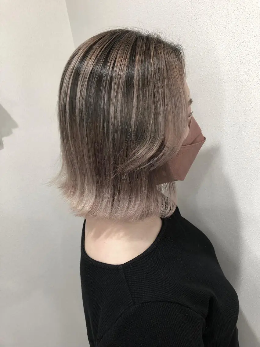 ショート カラー ヘアカラー LOOP hairのヘアスタイル