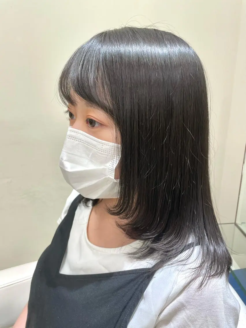 ミディアム ヤノ ユリカ   🥑のヘアスタイル