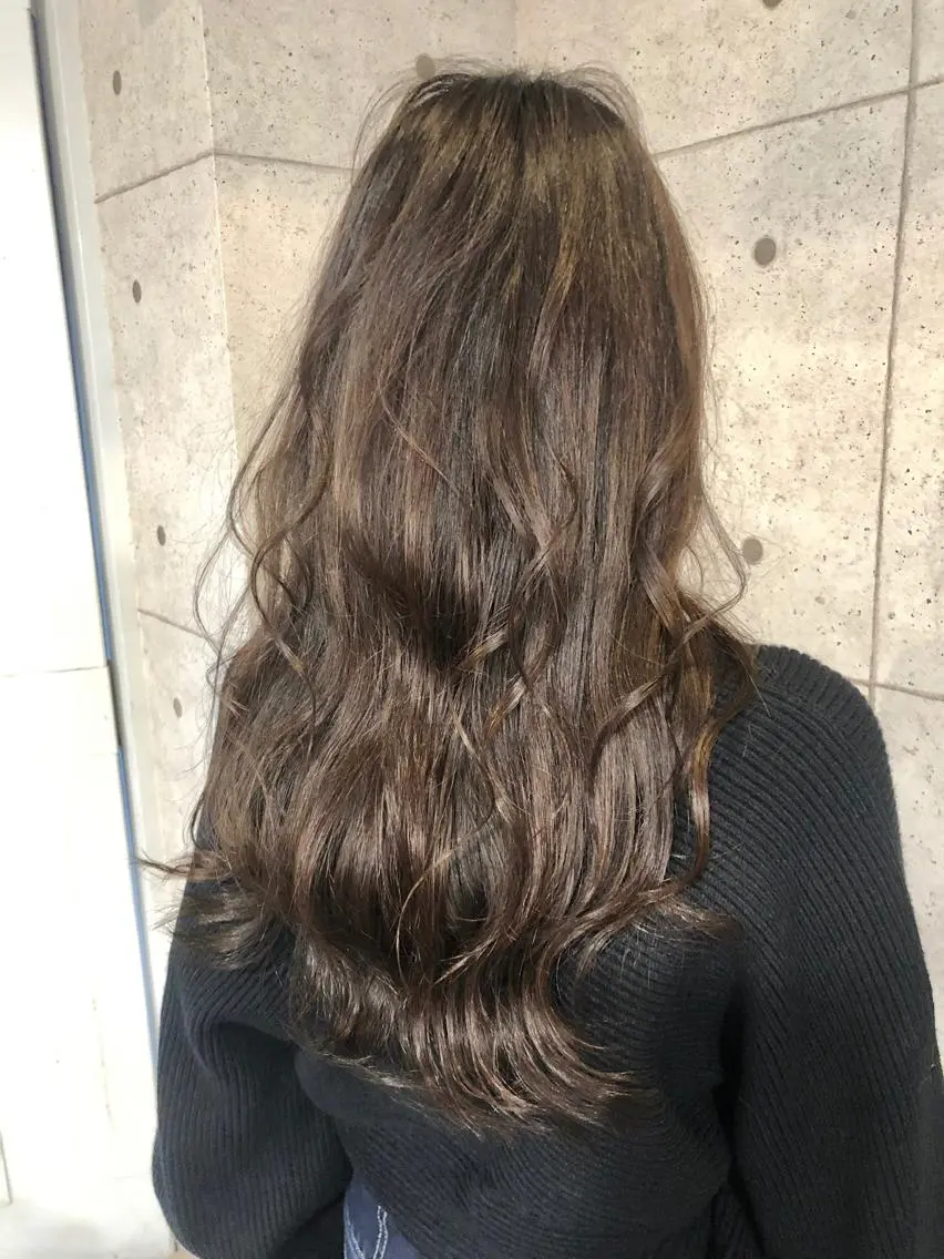 ロング カラー 1日1名様限定 予約可能のヘアスタイル