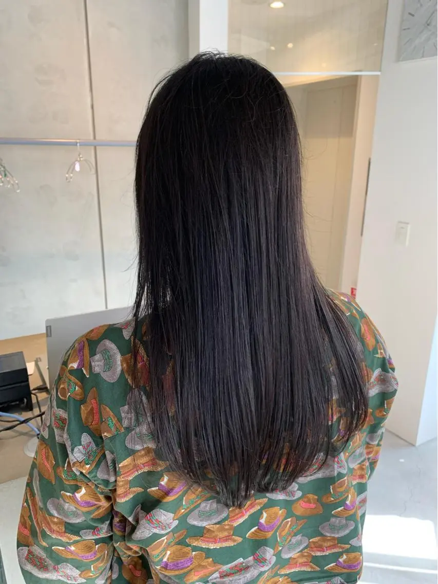 ロング カット トリートメント 齋藤 みさきのヘアスタイル