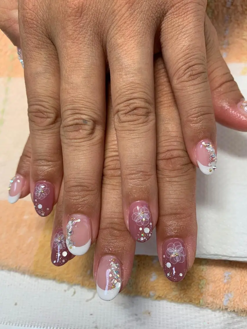 ネイル ハンドネイル rukianail 新里のネイルデザイン