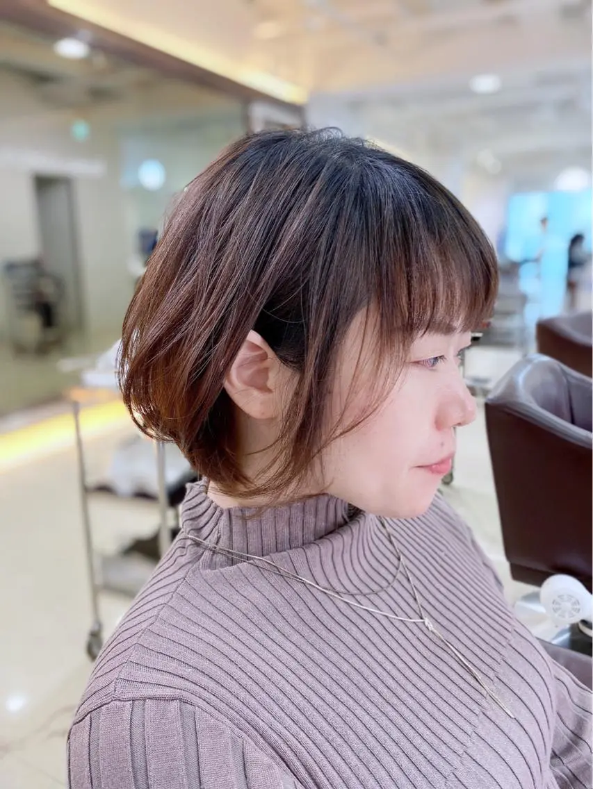 ショート ショートボブ ボブ ショートヘア 六丁の目/伊藤 /大人可愛いショートのヘアスタイル