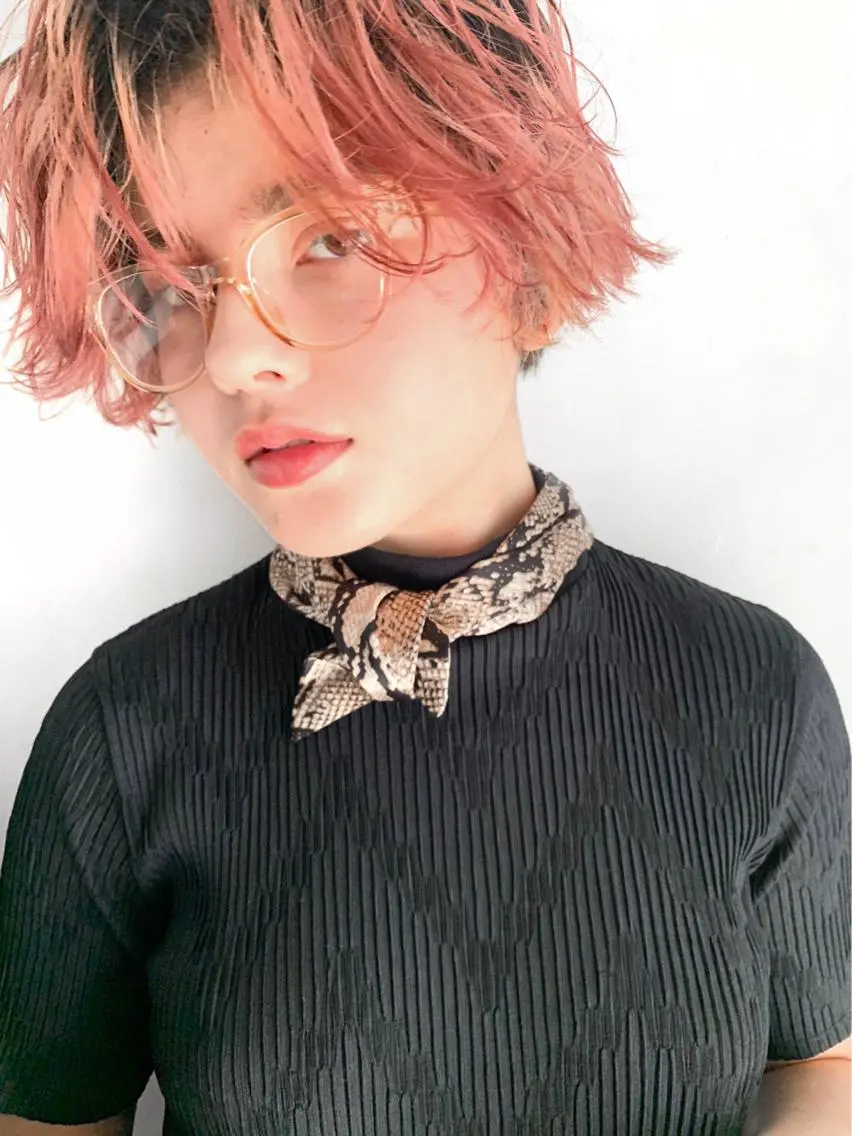ショート ショート・ボブ ・ウルフ✂︎IMAIのヘアスタイル