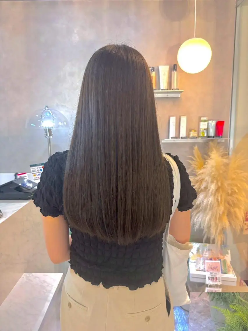 ロング カラー 透明感カラー 🎀髪質改善/艶髪/ 艶カラー🎀浅田涼風のヘアスタイル