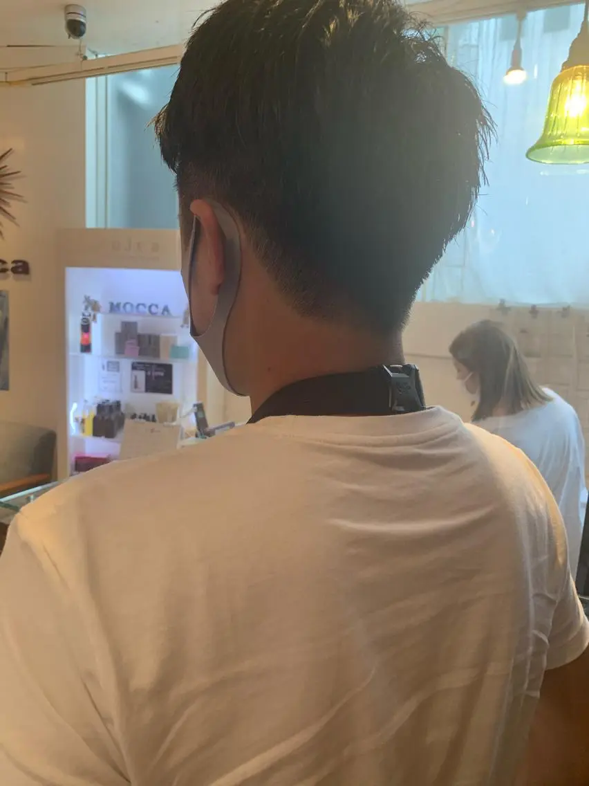 メンズ カット ハイトーンカラー🩵 耳ツボジュエリー👂のその他イメージ
