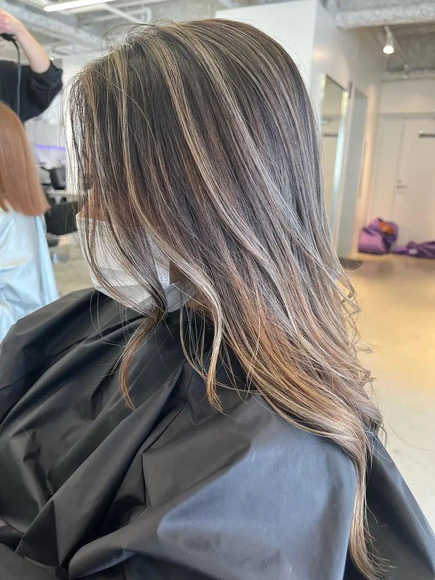 ロング ヘアカラー トリートメント 【代表】高山 一真のヘアスタイル