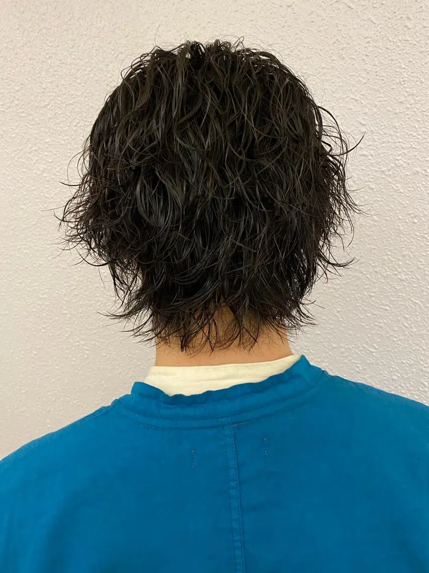 ショート パーマ メンズ メンズパーマ スパイラルパーマ カット パーマ ヘッドスパ SHOKO スタイリストのヘアスタイル