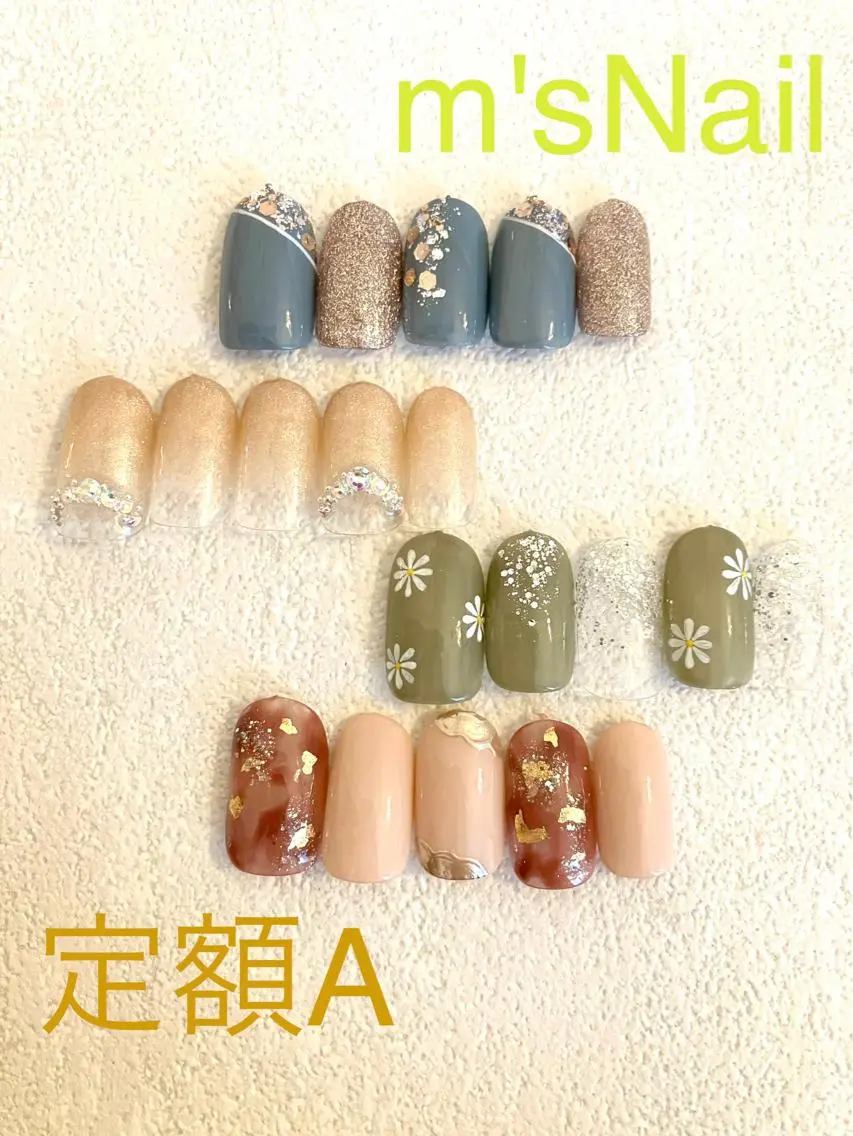 ネイル ジェルネイル ハンドネイル m'sNail 福岡西区 ネイルのネイルデザイン