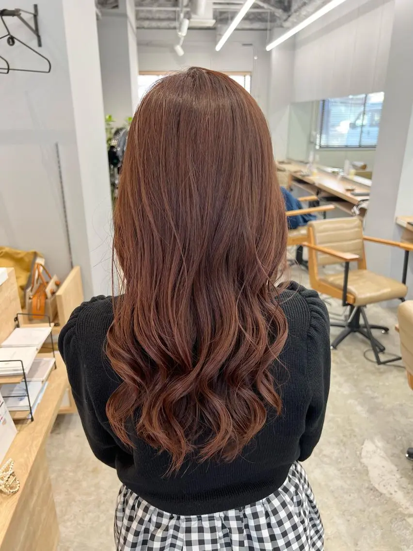 セミロング カラー ピンクカラー 代表 YUKI ☆のヘアスタイル