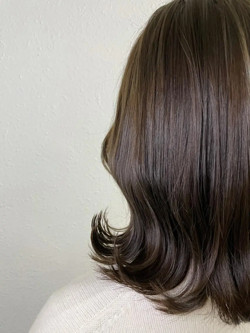 ミディアム カラー ✨髪質改善特化サロン ✨グシユキヤ✨のヘアスタイル