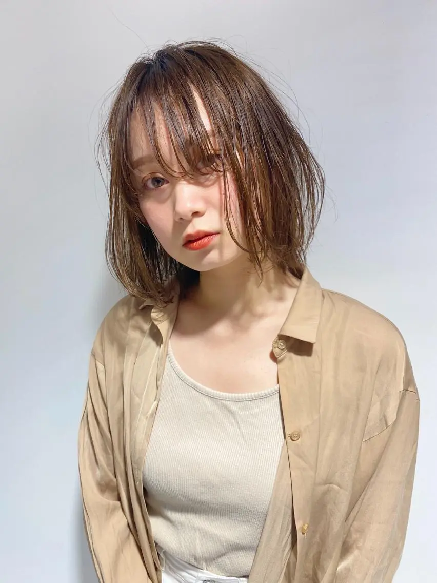 ショート カラー 石井（遠藤） 愛莉のヘアスタイル
