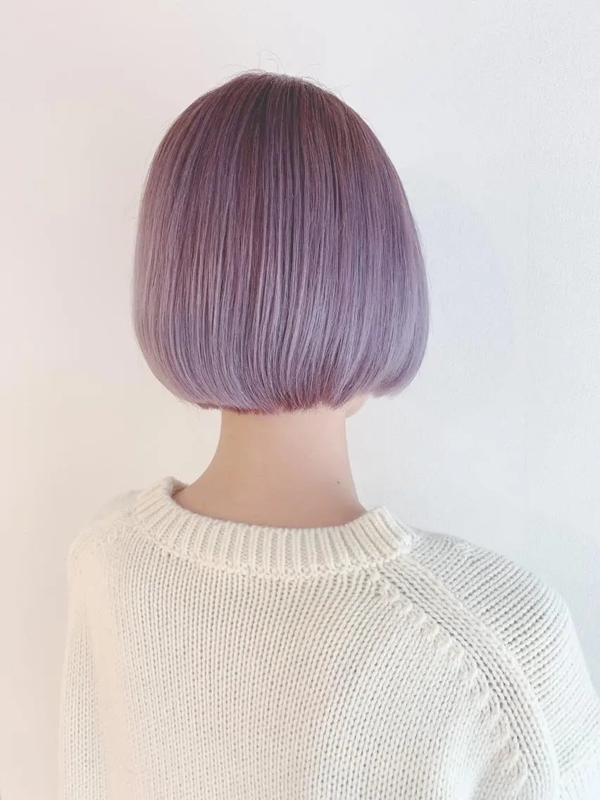 ショート カラー ヘアカラー トリートメント なりたいが叶う ながしまじゅんきのヘアスタイル