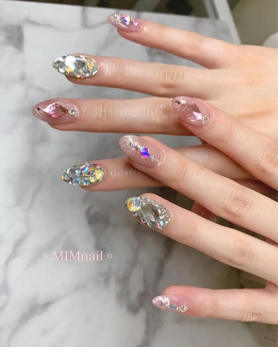 ネイル ジェルネイル マグネットネイル スカルプネイル ハンドネイル *･*MIMnail 1号店･*:･*のネイルデザイン