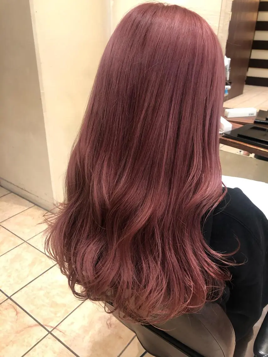 ロング カラー リュウタ ダイキのヘアスタイル